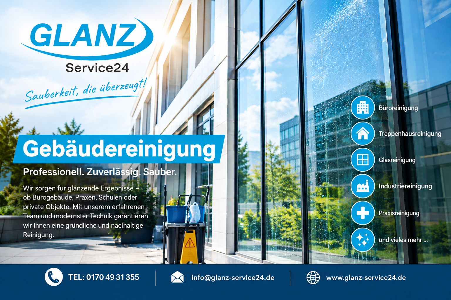 Gebäudereinigung Regensburg GLANZ-Service24